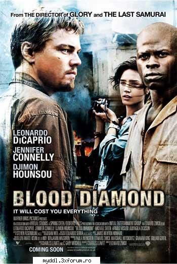 the blood diamond (2006) dvdscr